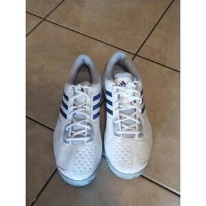 Adidas Barricade Hard Court Tennis Shoes Royal Blue White Men’s Size 11.5